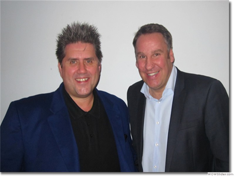 With former Arsenal and England star Paul Merson