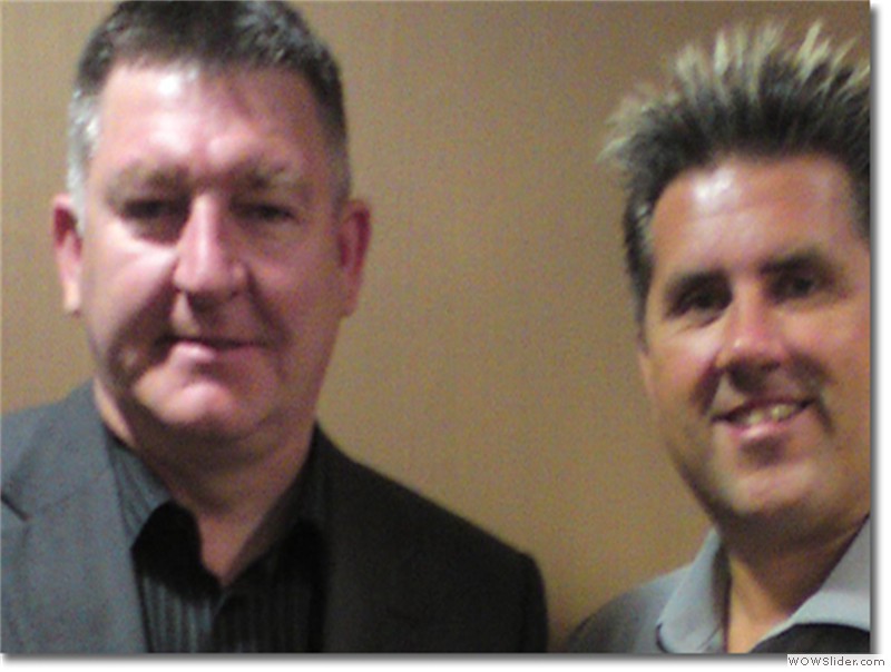 With former Manchester United and Northern Ireland star Norman Whiteside