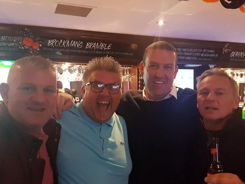 With Dean Windass, Mark Crossley and John Beresford