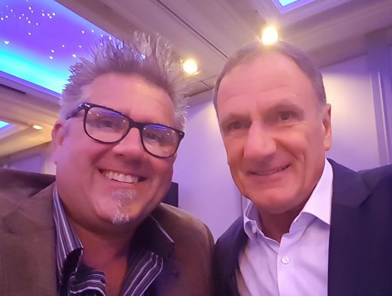 With Phil Thompson